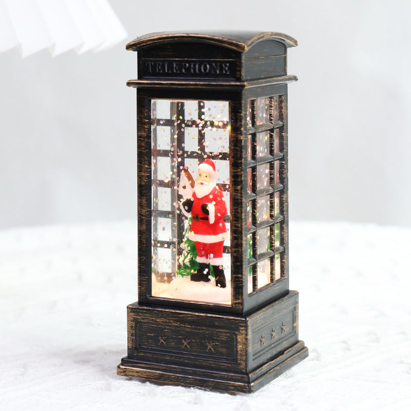 Christmas Wind Light Crystal Light Santa Claus Light 133