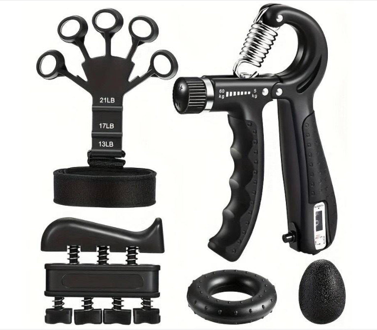 Adjustable Grip Trainer Set Hand Trainer Grip Ring Finger Trainer Combination 427
