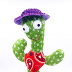 Dancing cactus, sand sculpture, electric plush toy that can twist, learn to speak, sing, and emit light 190
