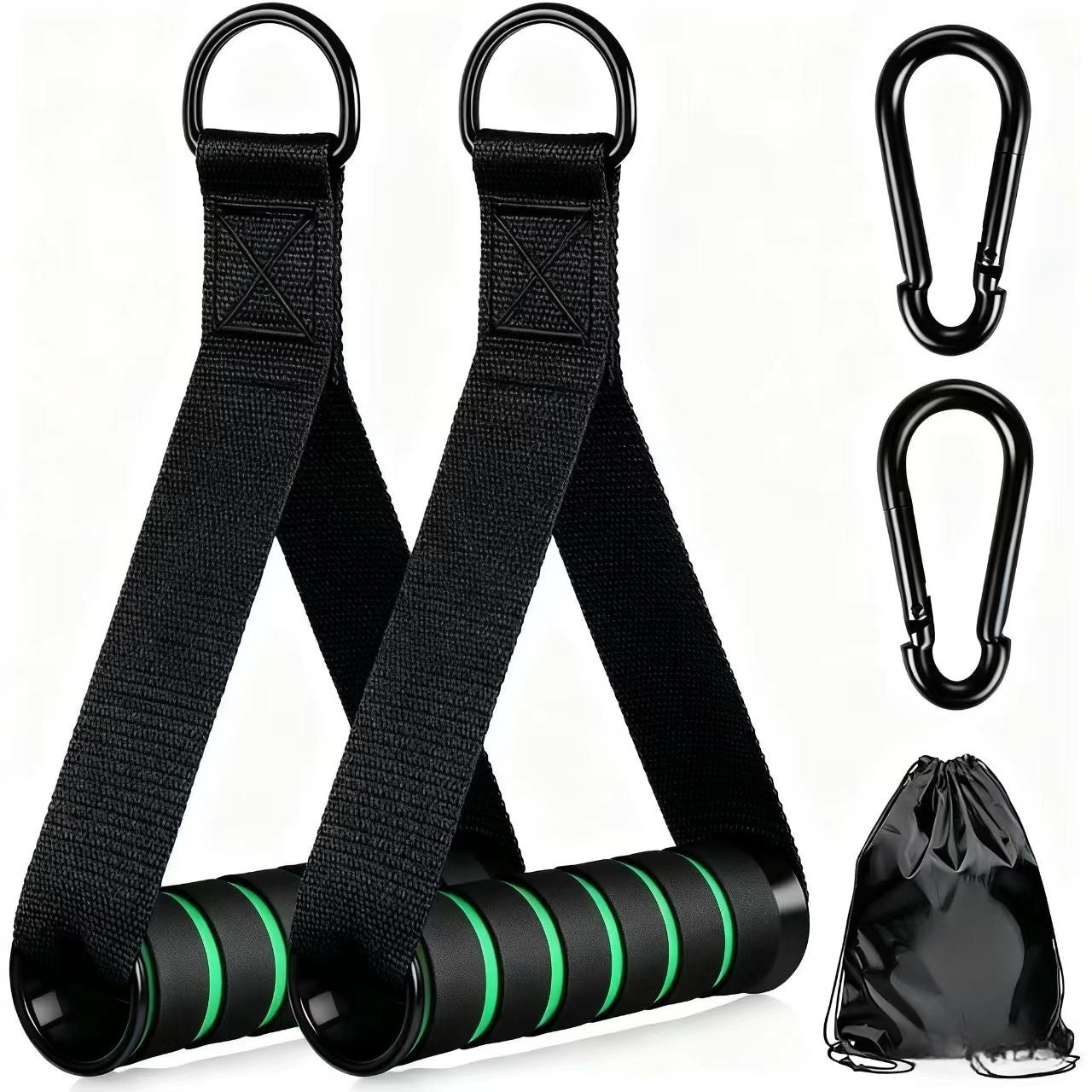 Puller dual color handle handle, tension rope handle, back resistance Puller accessories 417