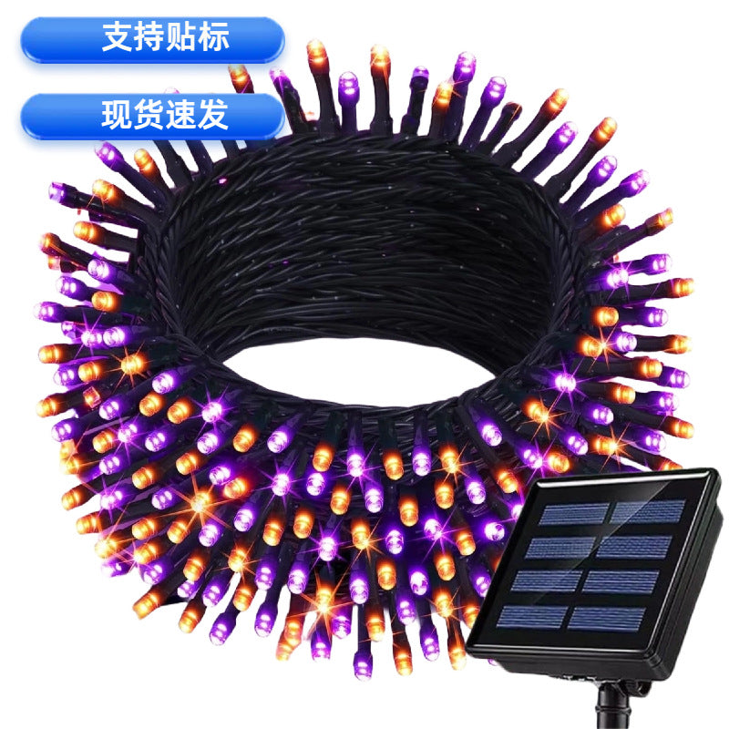 Outdoor solar light string, Christmas day, courtyard garden decoration, starry sky 561