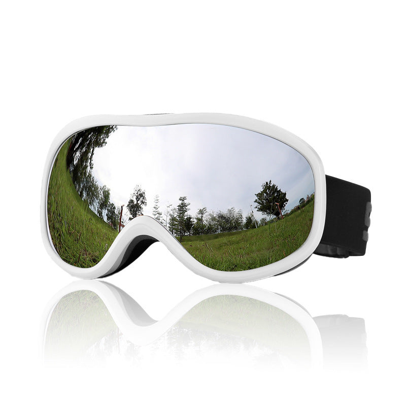 Spherical ski goggles, men's and women's, double-layer anti-fog ski goggles, outdoor cylindrical ski goggles 523
