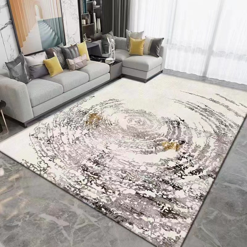 Carpet fully laid in the living room, sofa, coffee table mat, bedroom, and room, with a large area full of bedding edge blankets 581