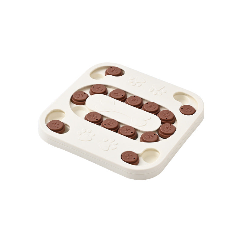 Dog puzzle toy feeder anti choking training bowl slow food bowl 340