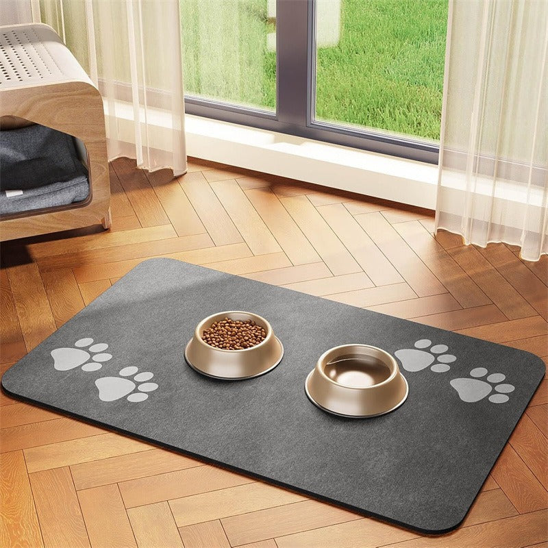 Diatom mud pet feeding splash proof pad for cats and dogs, universal 303