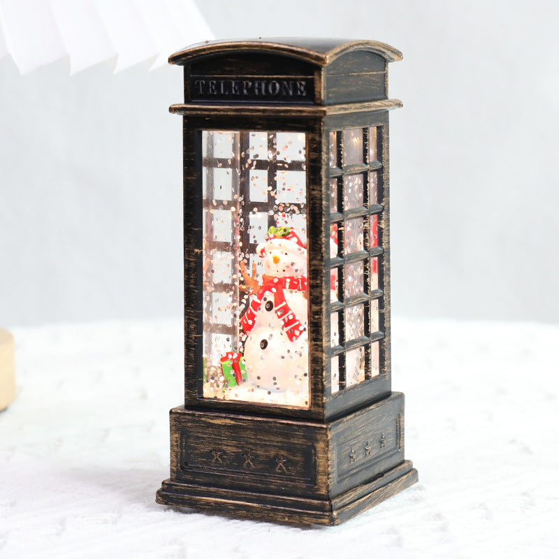 Christmas Wind Light Crystal Light Santa Claus Light 133