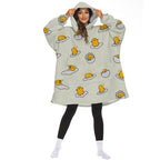 Warm winter TV blanket, lazy blanket, casual black and white cow leopard print hoodie, pajamas 200