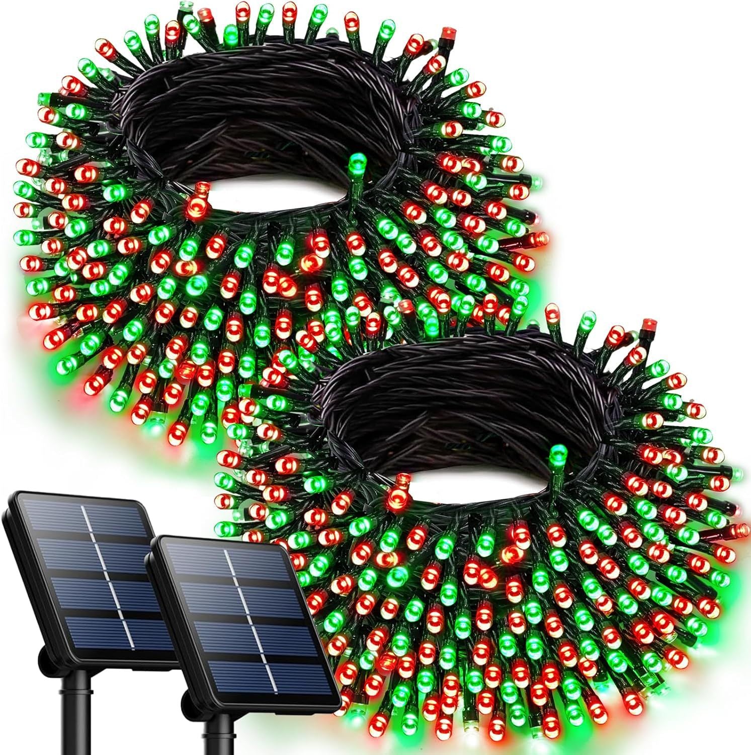 Outdoor solar light string, Christmas day, courtyard garden decoration, starry sky 561