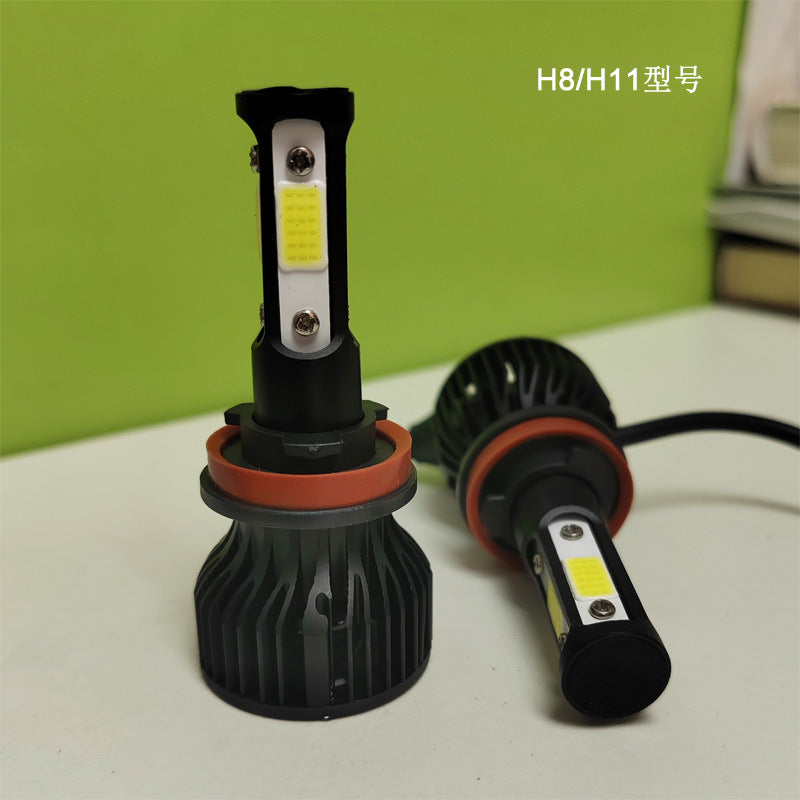 Four sided LED beads V7 car LED headlights H4 far and near integrated H13 9005 9007 car lights 571