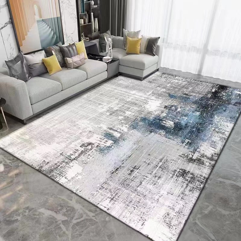 Carpet fully laid in the living room, sofa, coffee table mat, bedroom, and room, with a large area full of bedding edge blankets 581