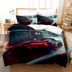 3D Sports Car Cross-Border Home Textiles Three-Piece Bedding Set Four-Piece Bedding Set 242
