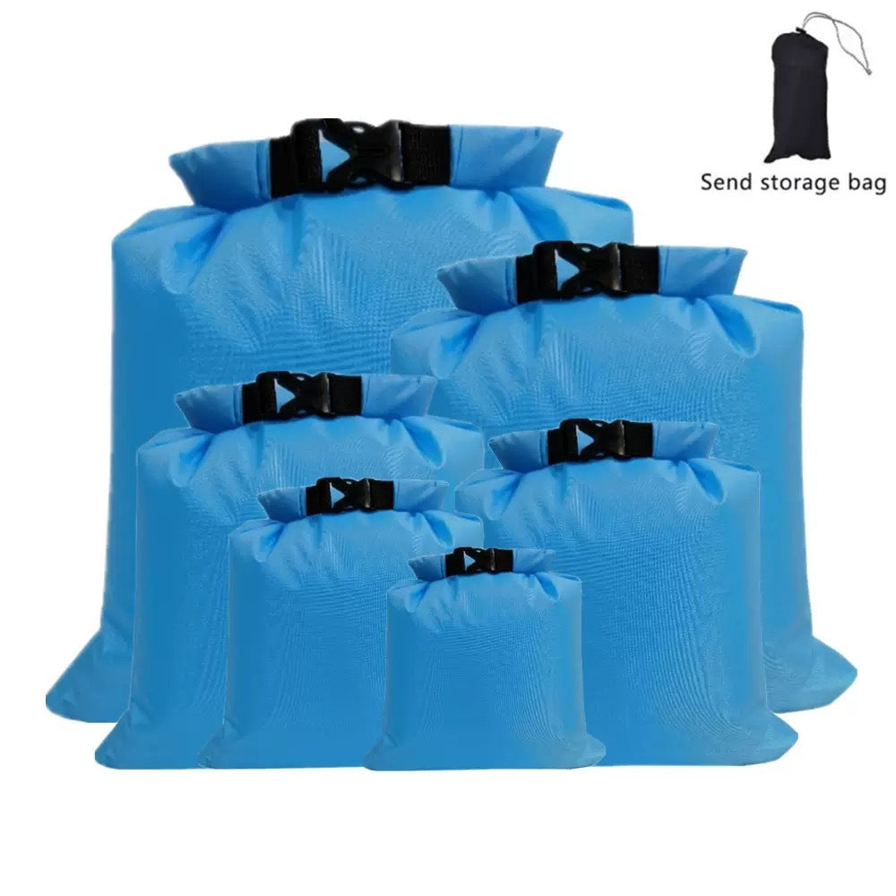 Outdoor Multifunctional Lightweight Waterproof Waterproof Bag Set (6 pieces), Rafting Bag Set (5 pieces), Drying Bag 508
