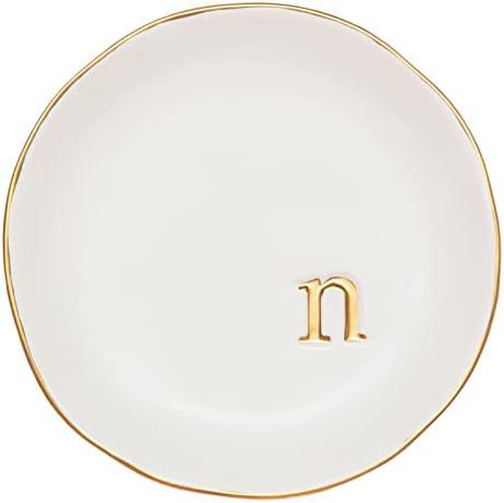 Ladies' engagement and wedding gift ceramic ring plate 260