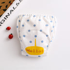 Baby gauze diaper waterproof and washable 076