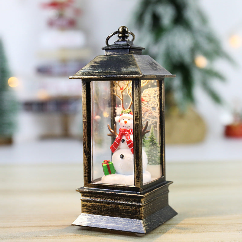 Christmas Wind Light Crystal Light Santa Claus Light 133