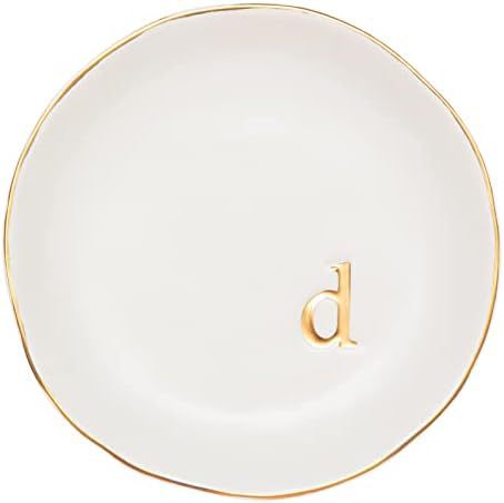 Ladies' engagement and wedding gift ceramic ring plate 260