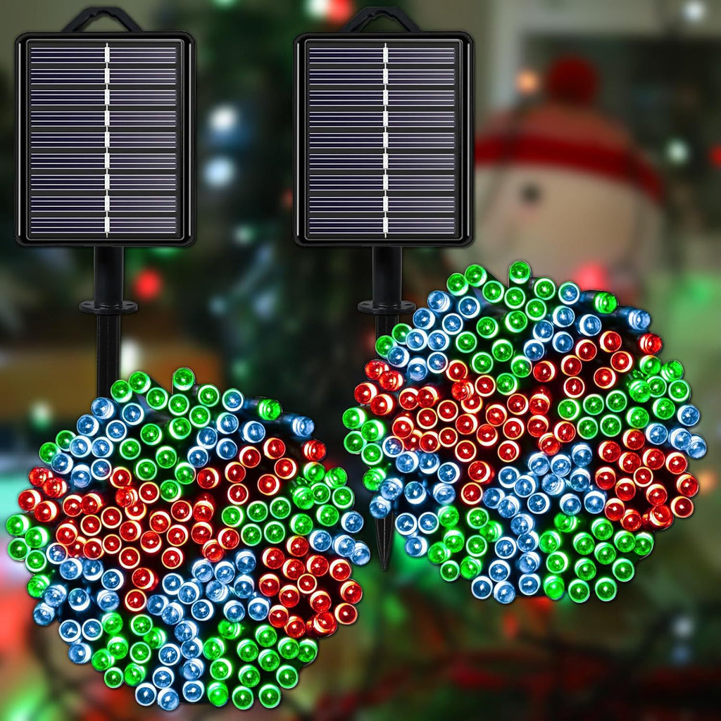 Outdoor solar light string, Christmas day, courtyard garden decoration, starry sky 561
