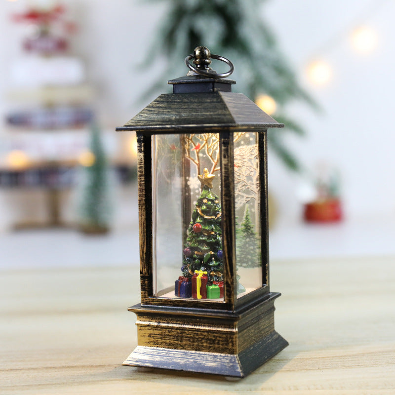 Christmas Wind Light Crystal Light Santa Claus Light 133