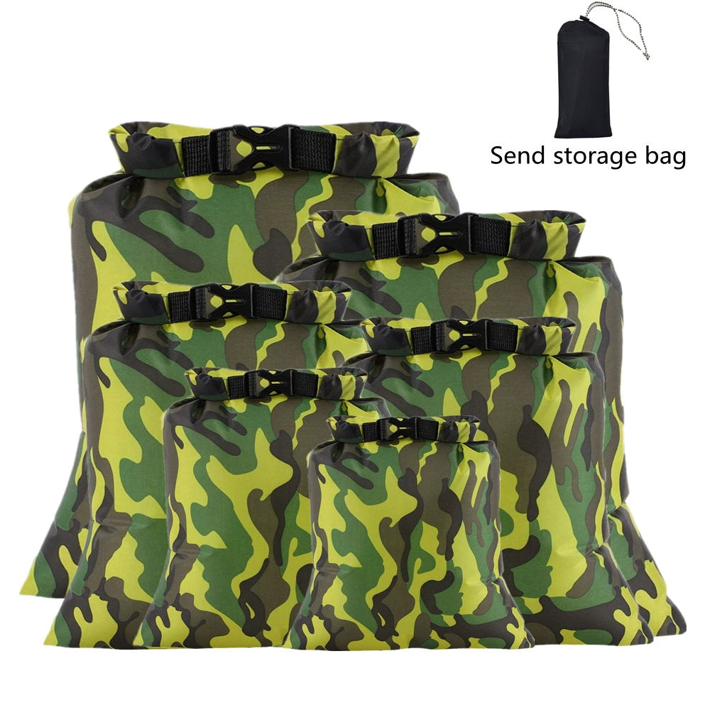 Outdoor Multifunctional Lightweight Waterproof Waterproof Bag Set (6 pieces), Rafting Bag Set (5 pieces), Drying Bag 508