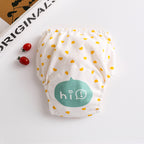 Baby gauze diaper waterproof and washable 076