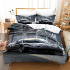 3D Sports Car Cross-Border Home Textiles Three-Piece Bedding Set Four-Piece Bedding Set 242