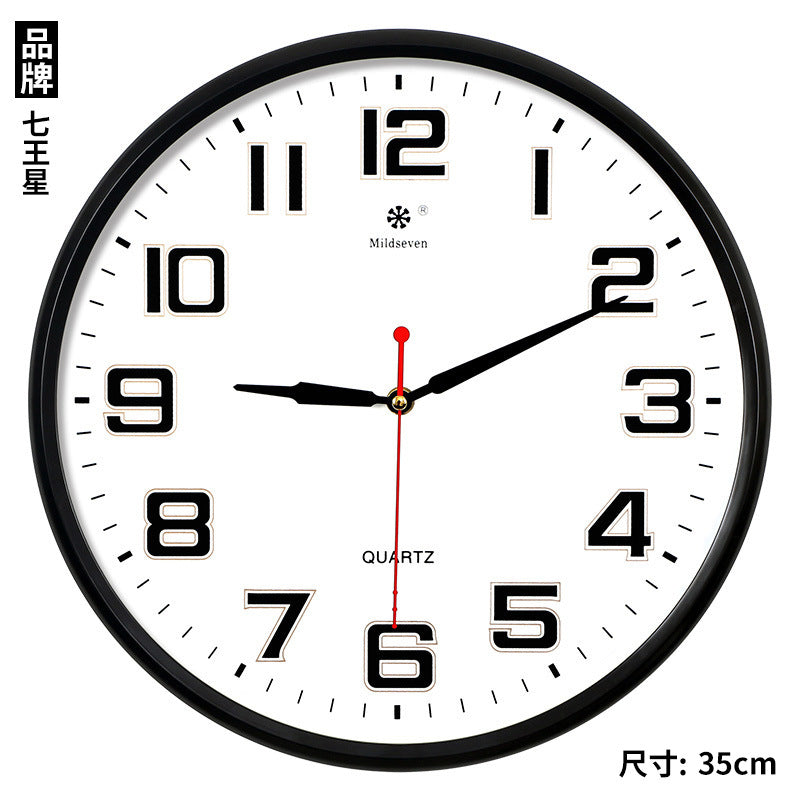 Clock Wall Clock Living Room Grand Creative Clock Wall Watch Simple Home Silent Electronic Quartz Clock Wall Watch 585