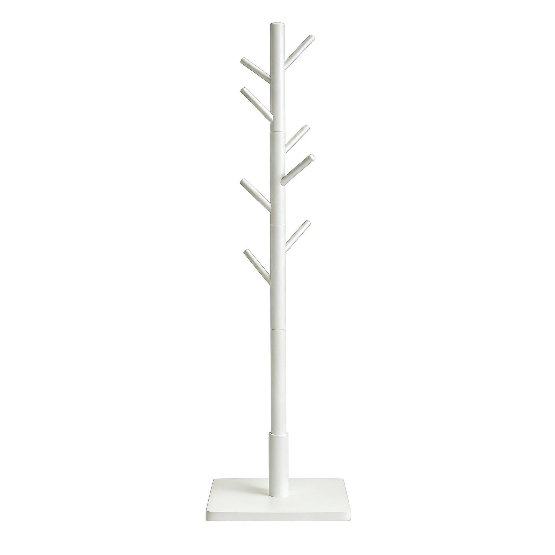 Solid wood coat rack, floor-standing, simple household clothes rack, living room bag rack 602
