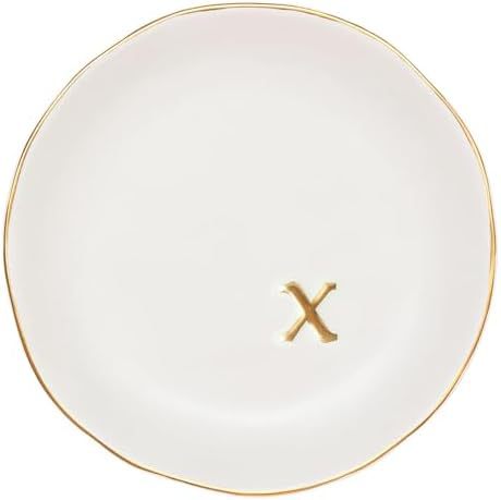Ladies' engagement and wedding gift ceramic ring plate 260