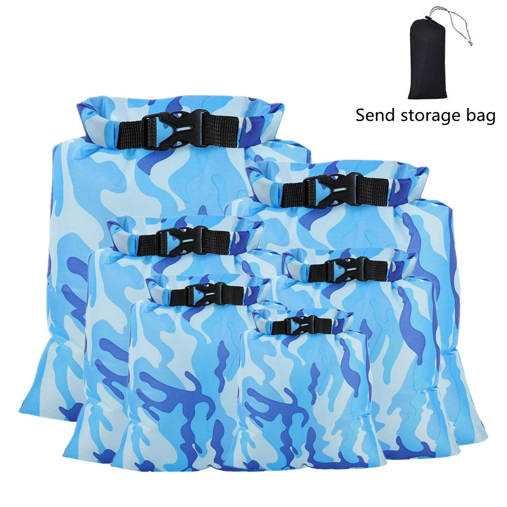 Outdoor Multifunctional Lightweight Waterproof Waterproof Bag Set (6 pieces), Rafting Bag Set (5 pieces), Drying Bag 508