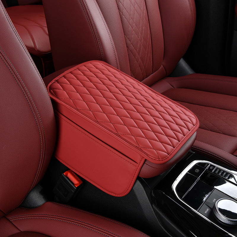 Car armrest box pad, universal storage bag, car storage pocket, elbow center height pad 366