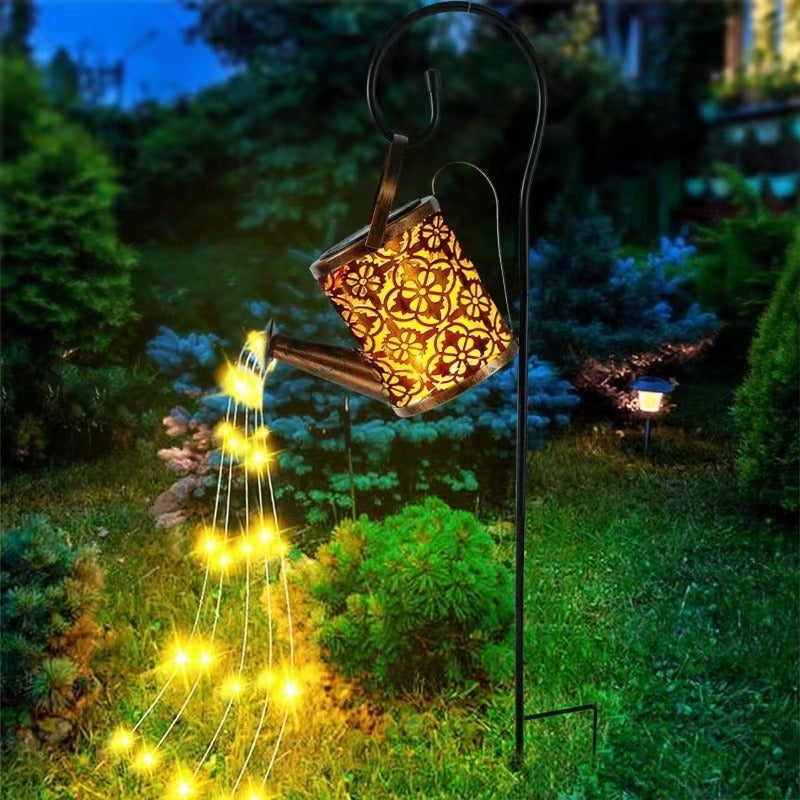 Solar powered decorative courtyard floor lights 129