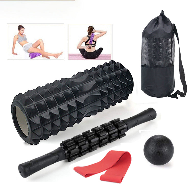 Foam axis mace yoga column set foam roller massager muscle relaxation massage stick 440