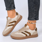 Leopard print plus size casual board shoes 100