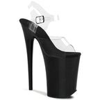 23cm transparent high heels for women with slim heels 110