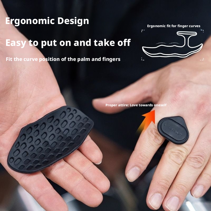 Silicone Palm Mat Fitness Pull Up Grip Strength Horizontal Bar Anti slip Protective Equipment Gym 413
