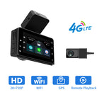 High definition 4G remote monitoring driving recorder with front and rear dual recording night vision 243