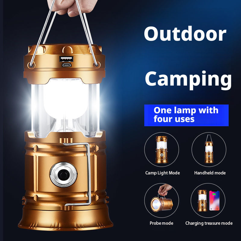 Camping light solar powered horse light multifunctional camping light 041