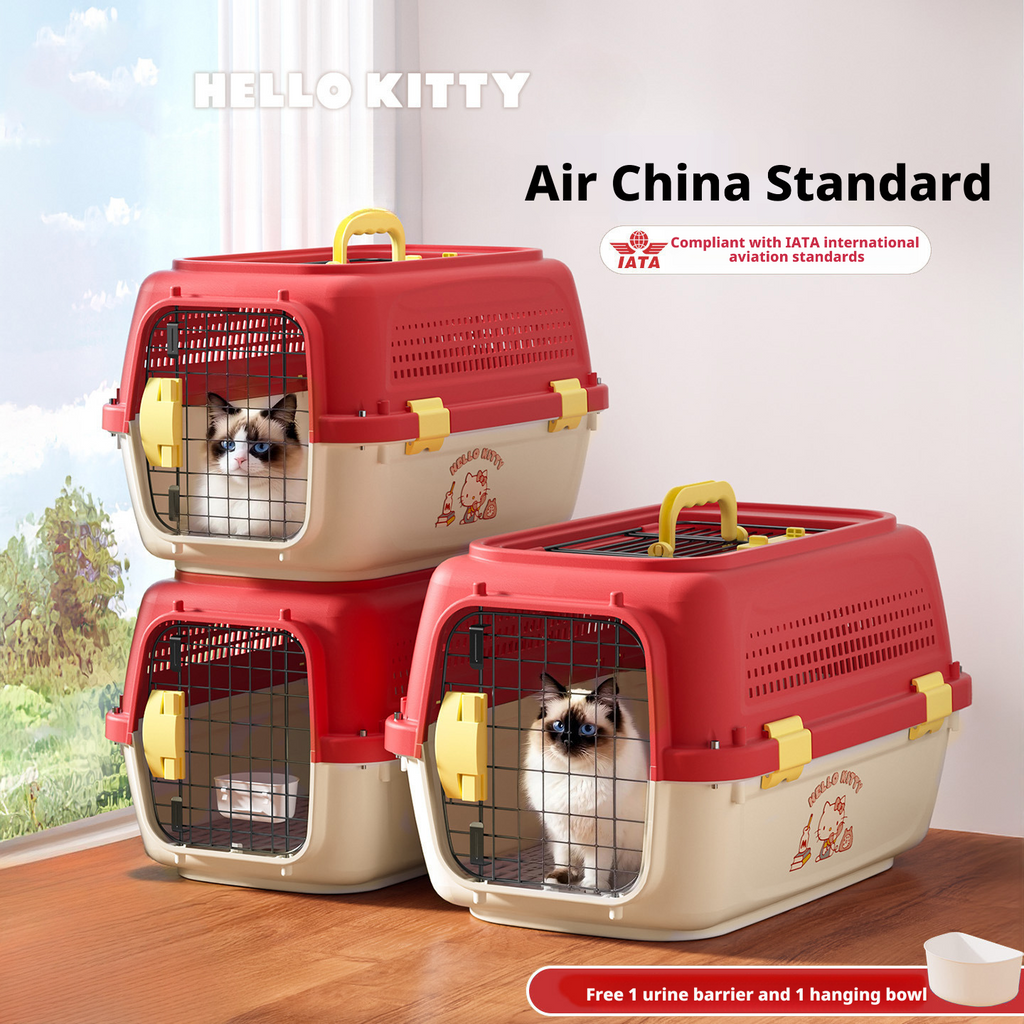Co branded pet aviation box, cat specific transport box, portable small and medium-sized dog 321