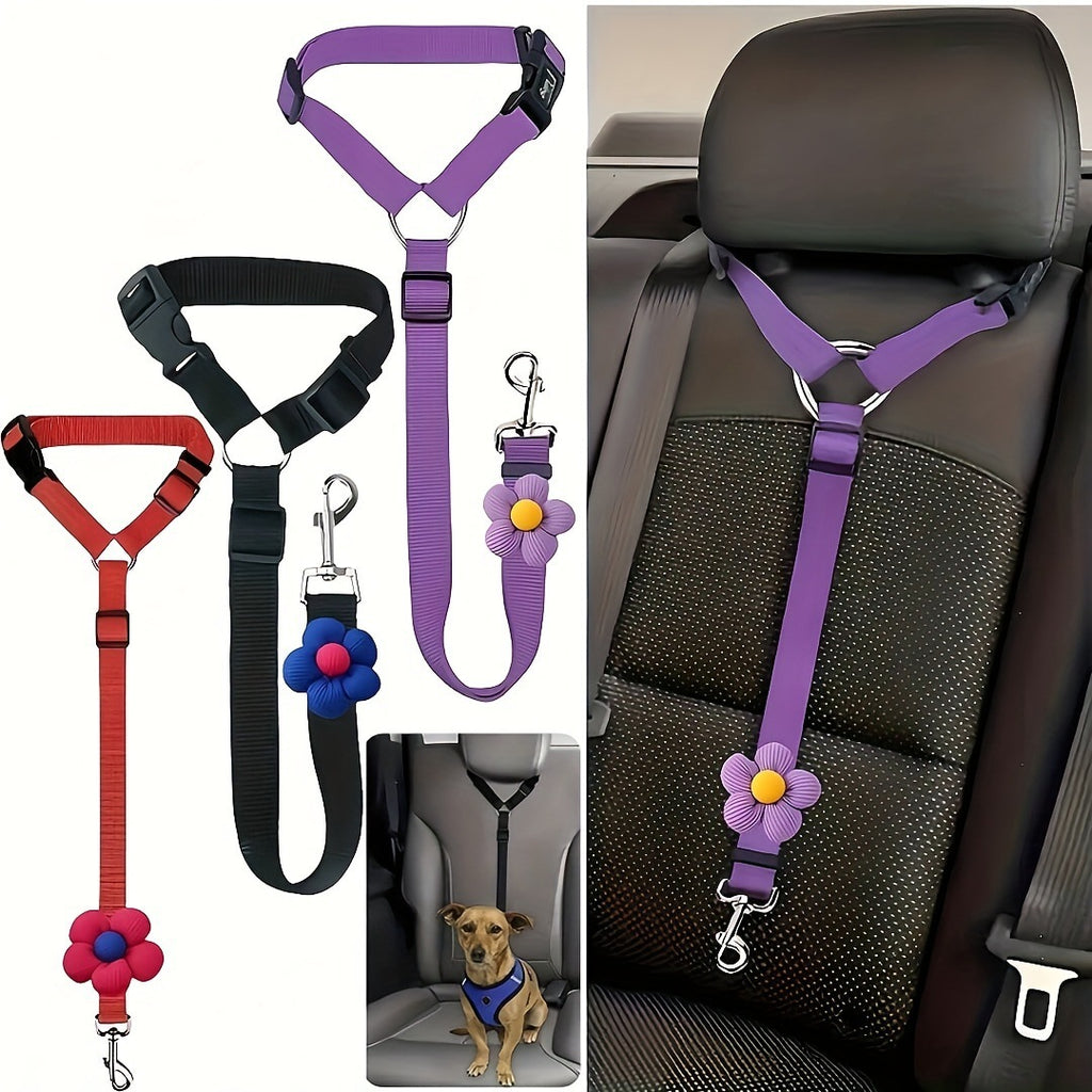 Pet supplies, car safety harness, circular dog leash 348