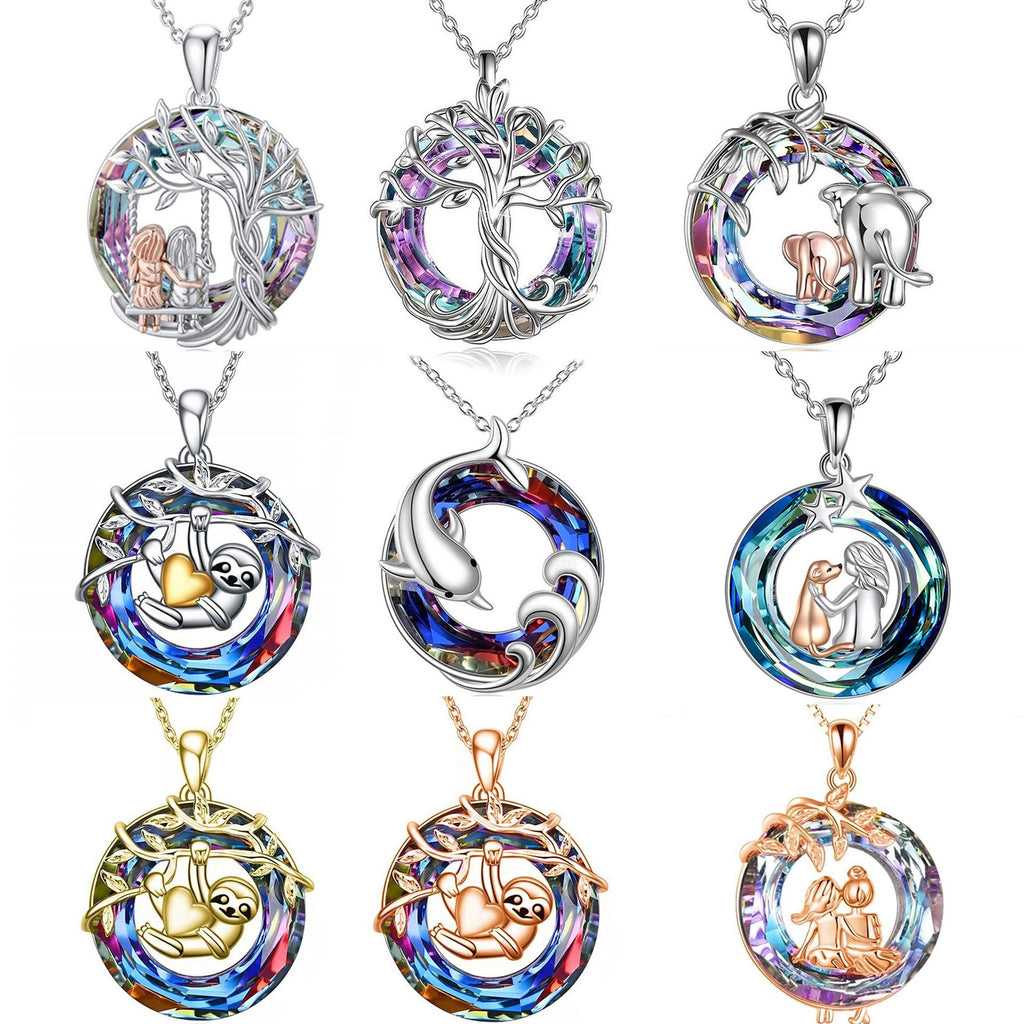 Tree of Life Pendant with Personalized Simplicity and Hollow Life Tree Necklace 295