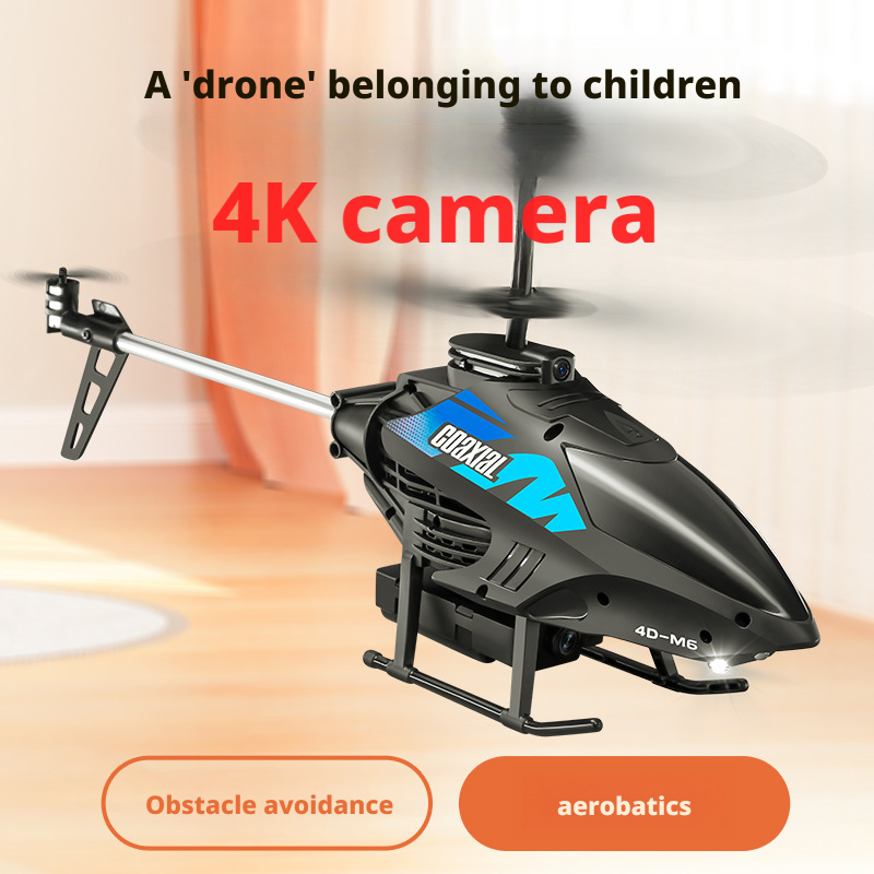 M6 aerial photography 4K obstacle avoidance remote control airplane children's charging toy 217