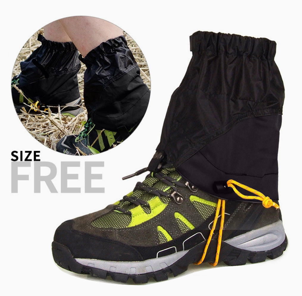 Outdoor mountaineering gaiters sandproof waterproof tear-resistant leg warmers 014