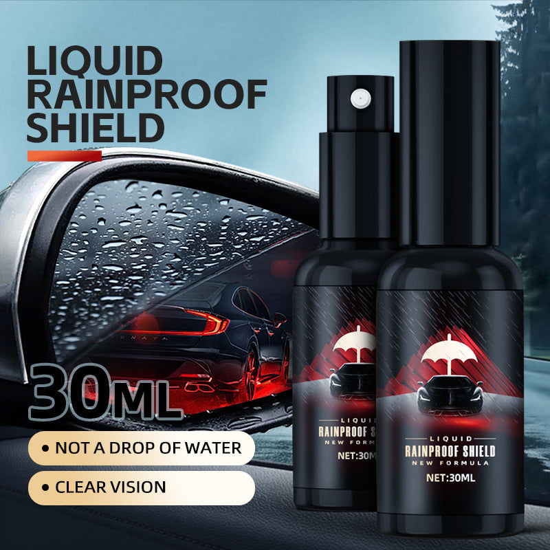 Car front windshield rainproof agent, rearview mirror lotus effect glass water repellent 380