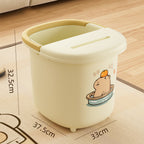 Home use foot bath tub with a height exceeding the knee for autumn and winter and a steam foot bath tub 024