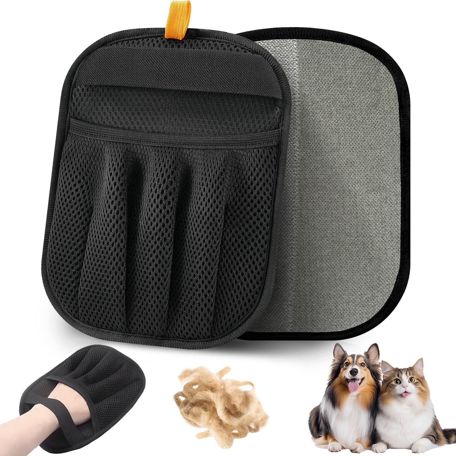 Pet hair cleaner, electrostatic hair removal gloves, dog hair cleaning scraper 324