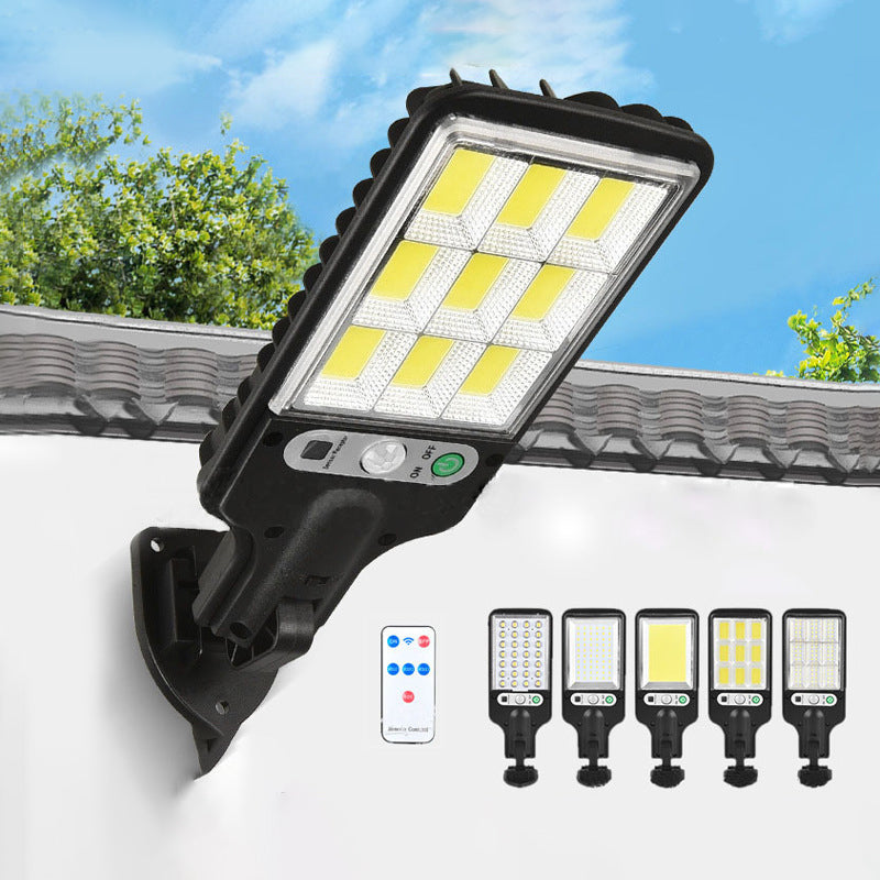 New outdoor solar street lights with human body sensing for illumination 038