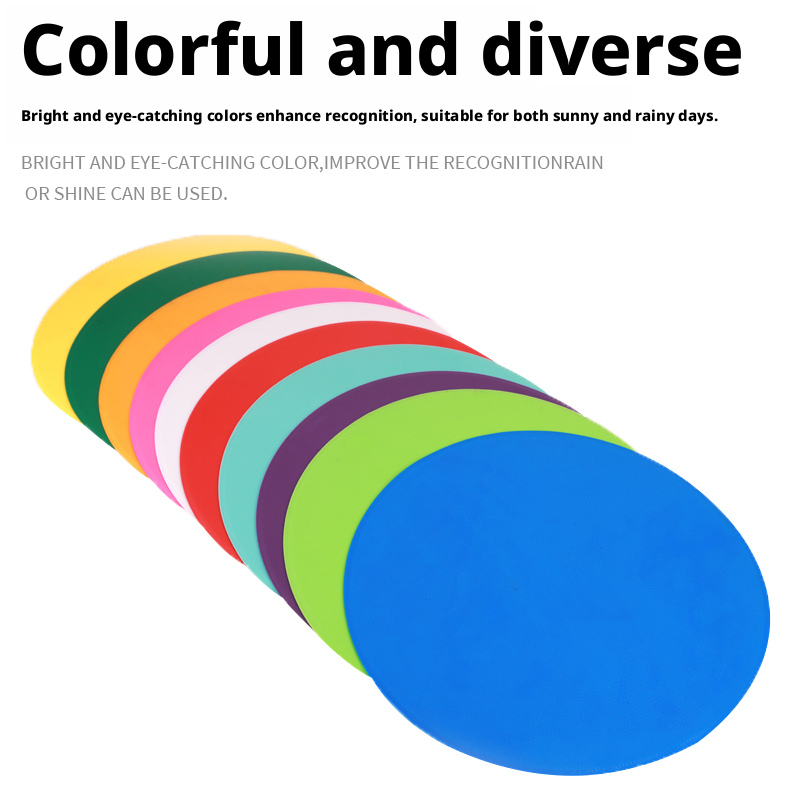 Flat Pad Football Training Sign Barrier Obstacle Sign Butterfly Road Block Sports Training Equipment 434