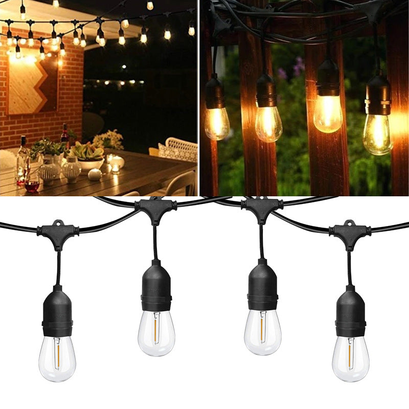 Pluggable Solar Hanging Light for Outdoor Courtyard S14 Lamp 151
