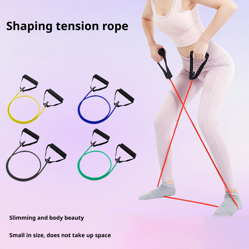 Adjustable Exercise and Fitness Multi functional Yoga Pulling Rope Strength Elastic Device 433