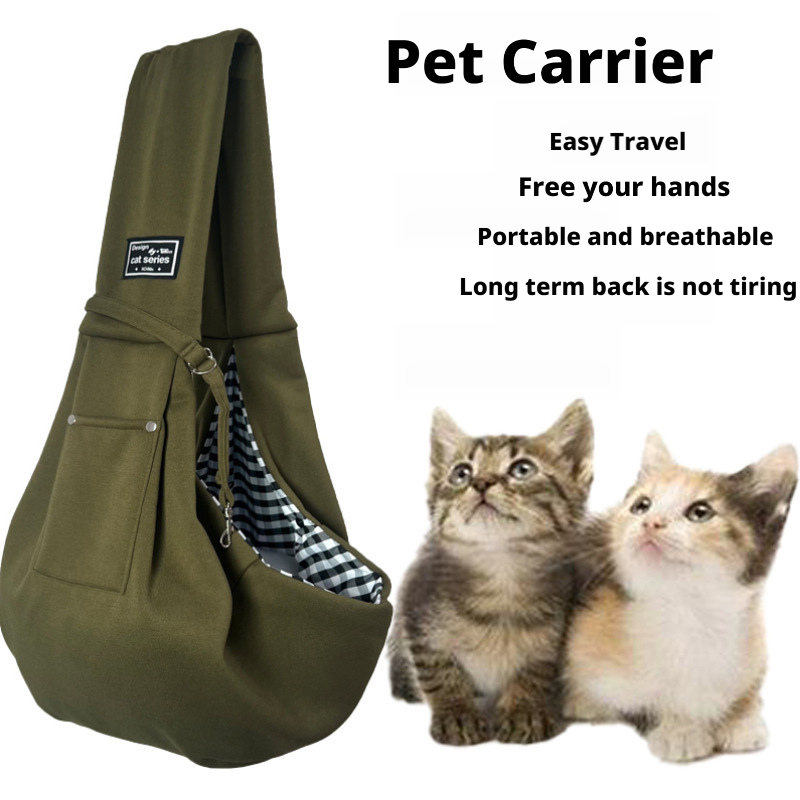 Portable and breathable cat carrying bag for outdoor activities, pet backpack 339